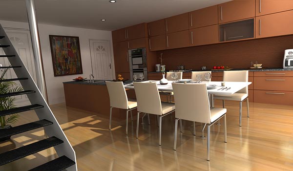 3D Interior Animation for Kitchen