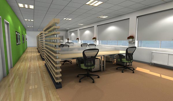 Private Office 3D Animation