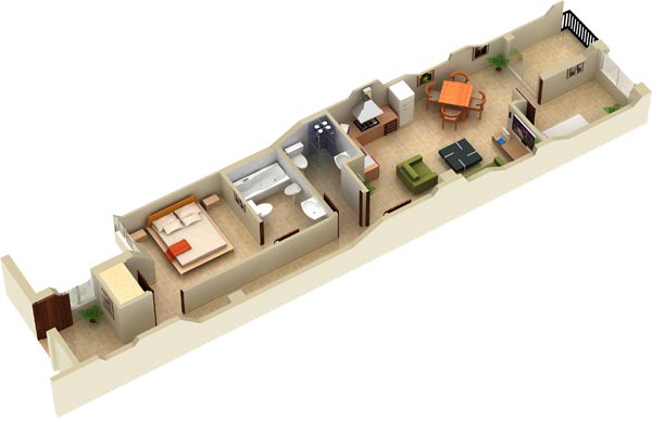 3D Floor Plan