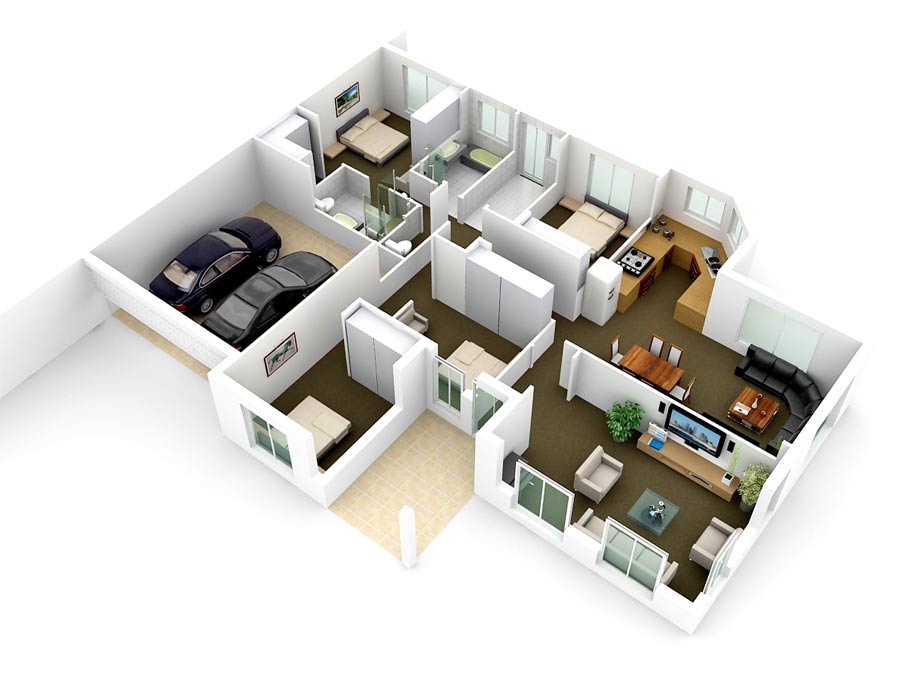 3D Floor Plan Modeling and Rendering Services in India